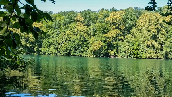 Feldberger Seenlandschaft mit dem Kajak