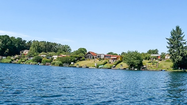 Feldberger Seenlandschaft mit dem Kajak